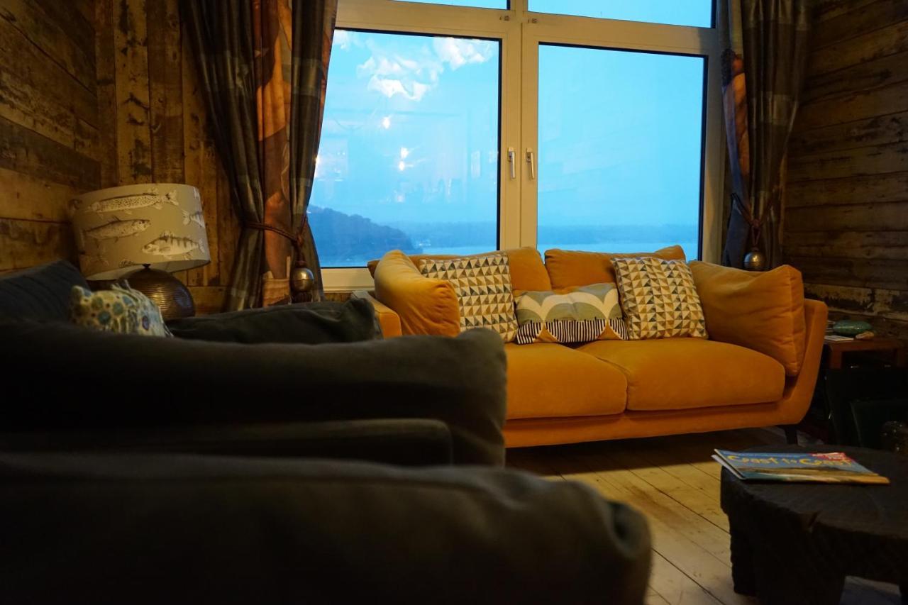 Beach House With Sea Views Over Saundersfoot Bay 외부 사진