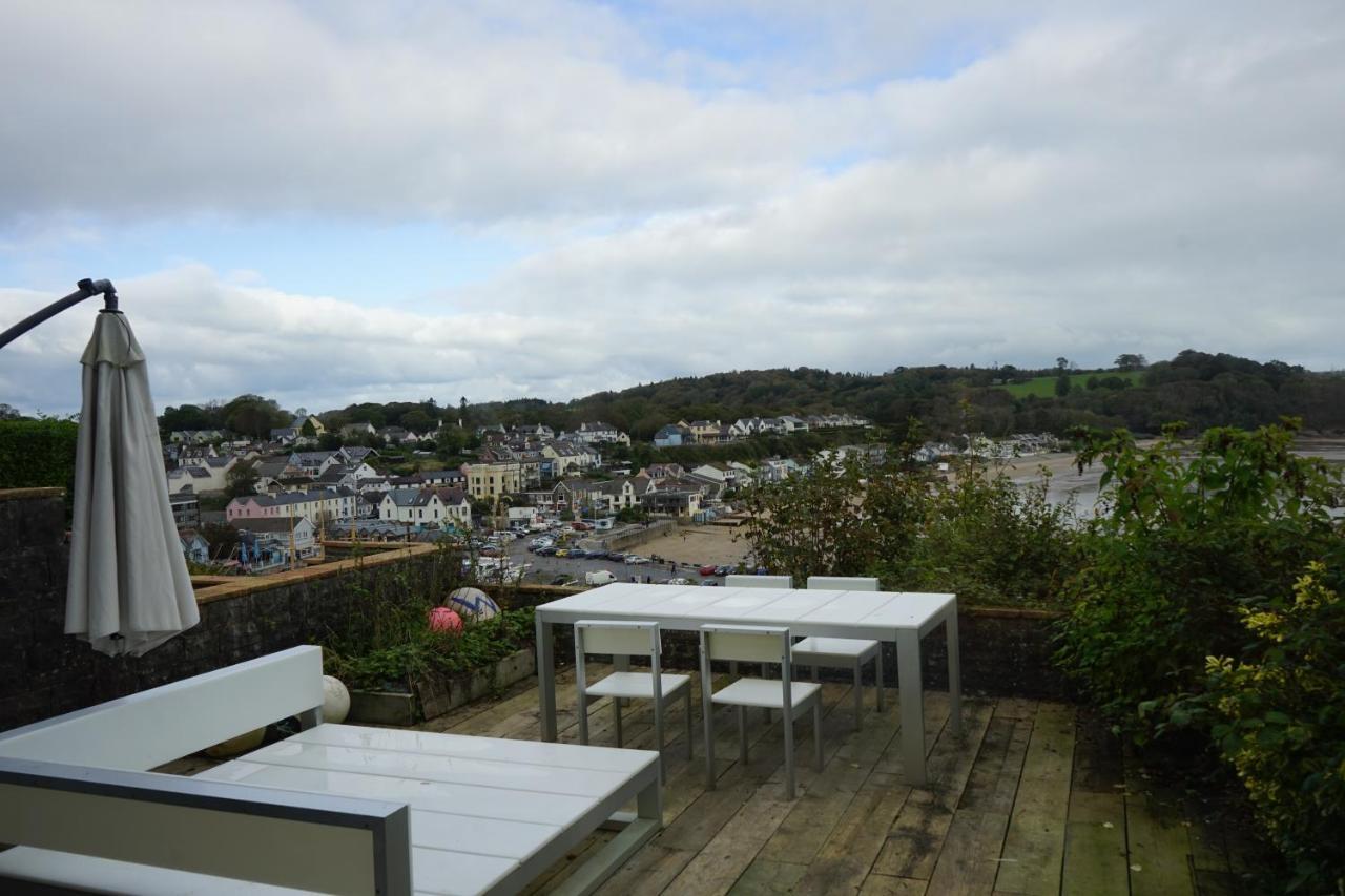 Beach House With Sea Views Over Saundersfoot Bay 외부 사진