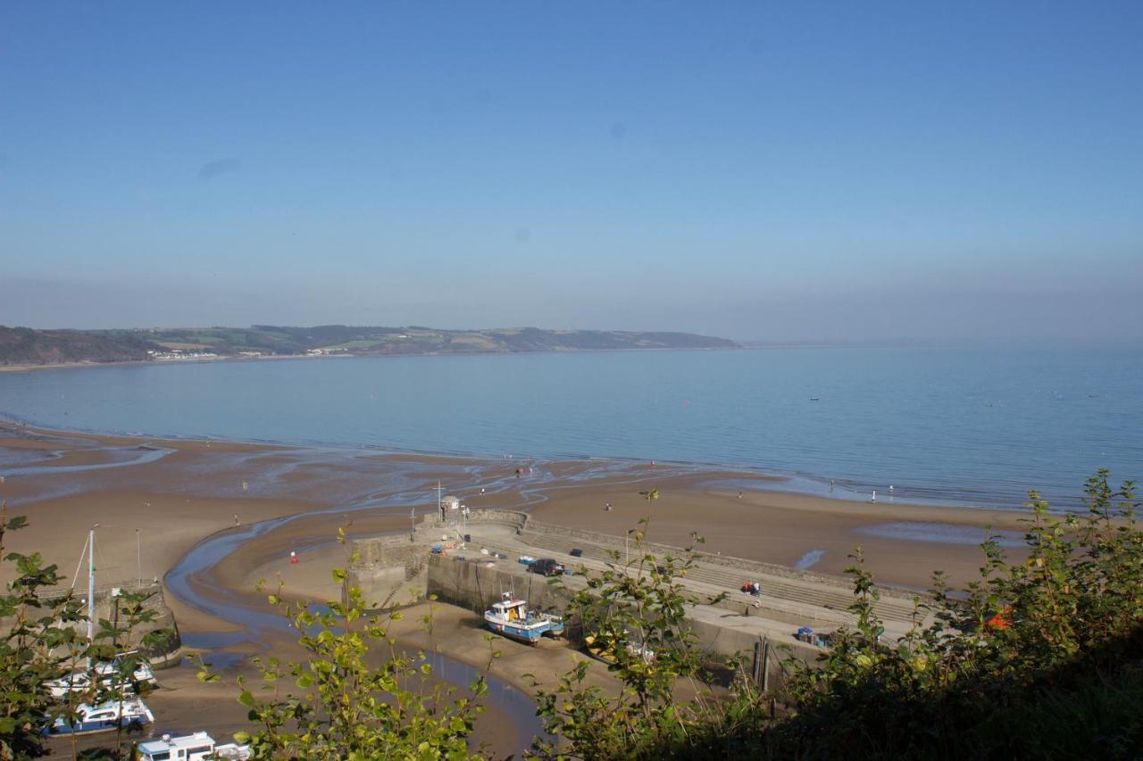 Beach House With Sea Views Over Saundersfoot Bay 외부 사진