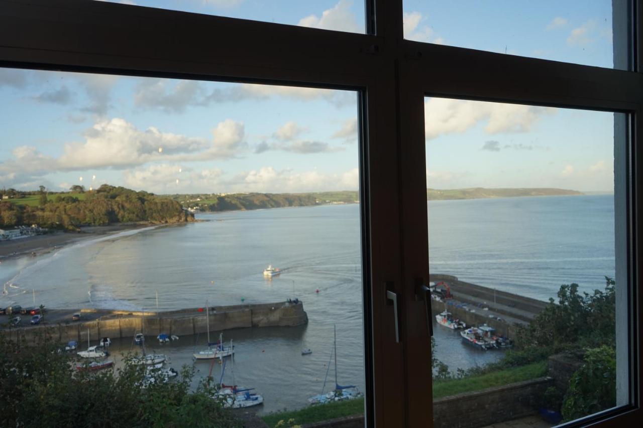 Beach House With Sea Views Over Saundersfoot Bay 외부 사진