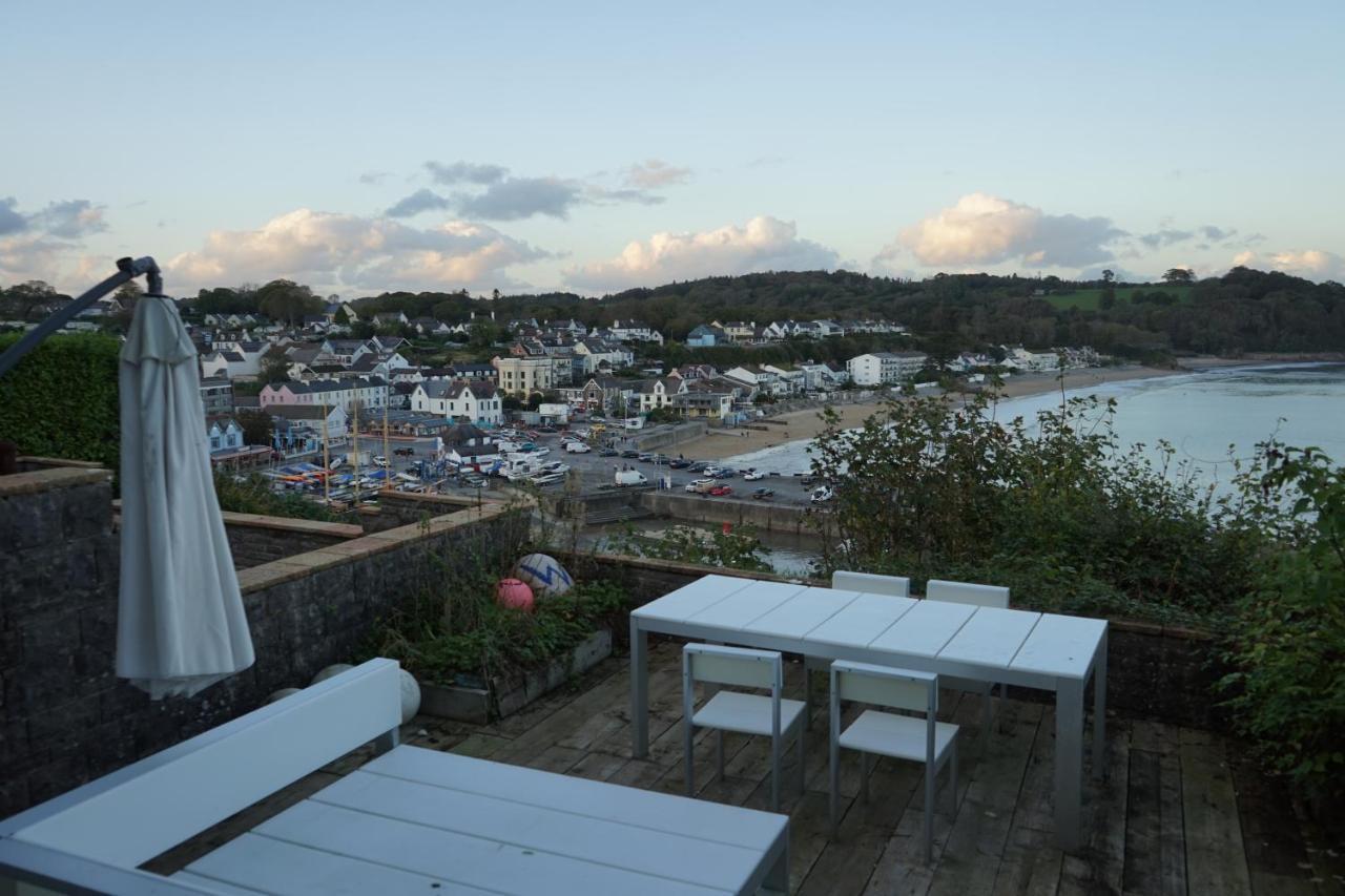 Beach House With Sea Views Over Saundersfoot Bay 외부 사진