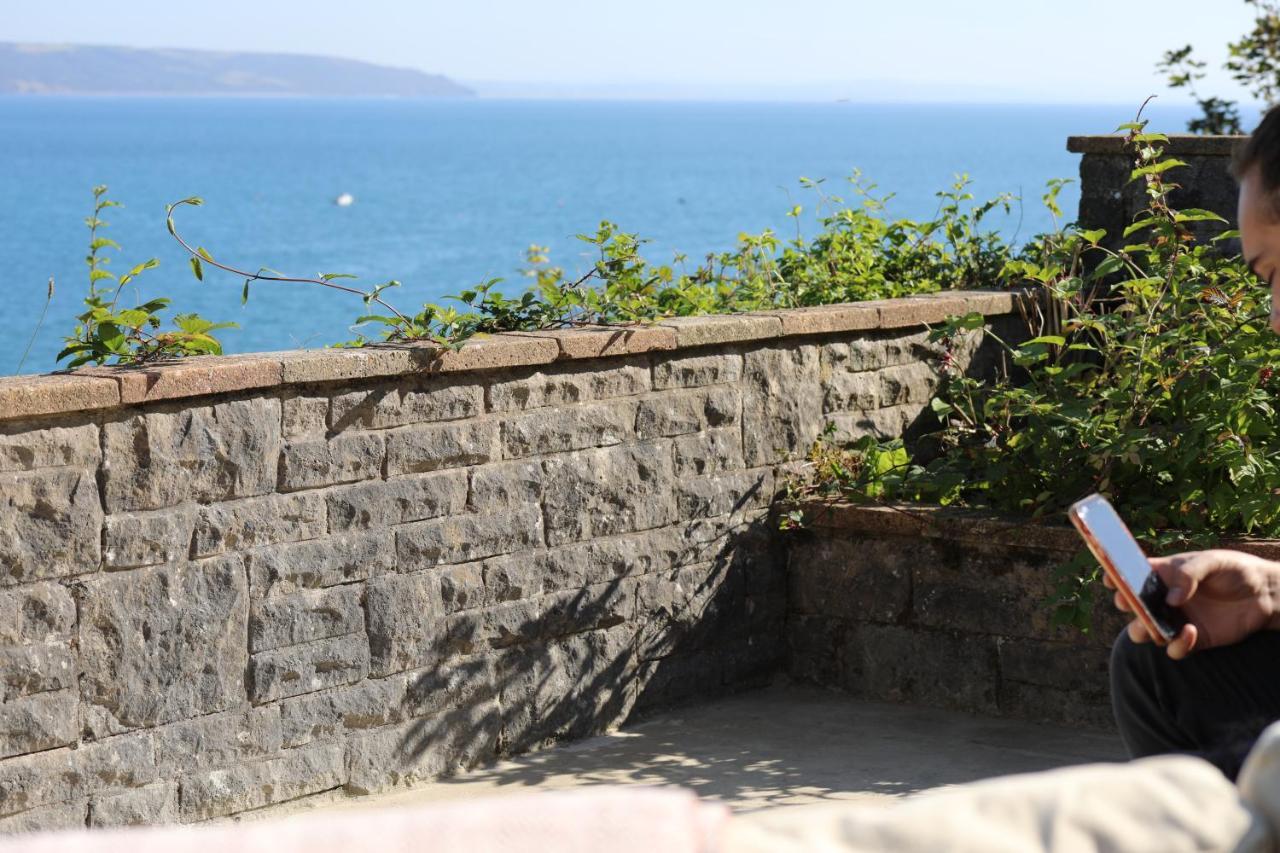Beach House With Sea Views Over Saundersfoot Bay 외부 사진