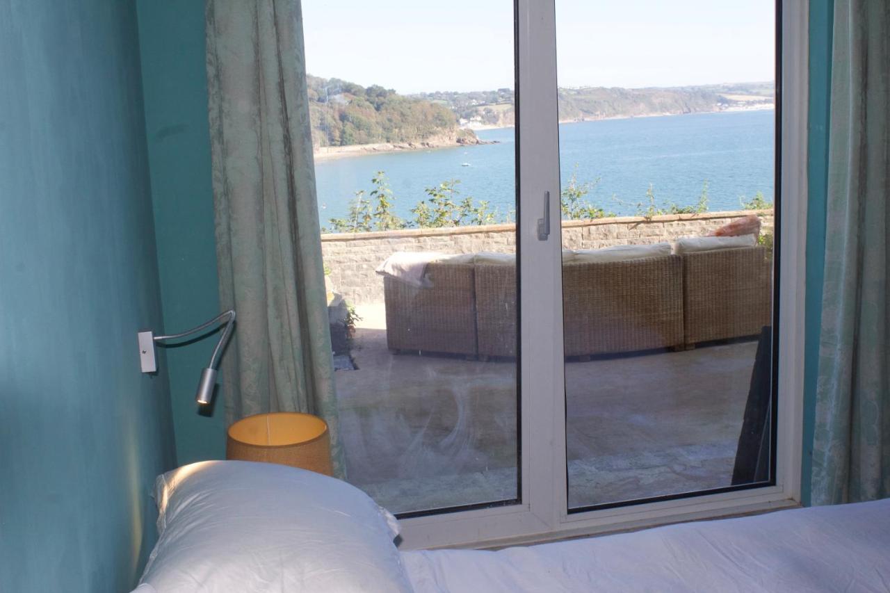 Beach House With Sea Views Over Saundersfoot Bay 외부 사진